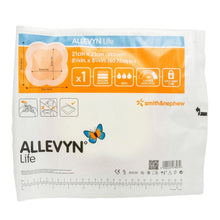 Load image into Gallery viewer, Smith & Nephew Foam Dressing Allevyn Life 8-1/4 X 8-1/4 Inch With Border Film Backing Silicone Gel Adhesive Quadrilobe Sterile #66801070
