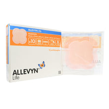 Load image into Gallery viewer, Smith & Nephew Foam Dressing Allevyn Life 8-1/4 X 8-1/4 Inch With Border Film Backing Silicone Gel Adhesive Quadrilobe Sterile #66801070