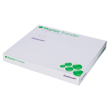 Load image into Gallery viewer, Molnlycke Thin Foam Dressing Mepilex® Transfer 8 X 20 Inch Without Border Film Backing Silicone Adhesive Rectangle Sterile #294599