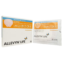 Load image into Gallery viewer, Smith & Nephew Foam Dressing Allevyn Life 8-1/2 X 9 Inch With Border Film Backing Silicone Gel Adhesive Sacral Sterile #66801307