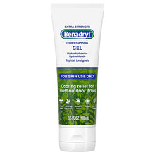 Load image into Gallery viewer, Itch Relief Benadryl® 2% Strength Gel 3.5 oz. Tube #31254717157