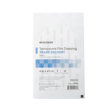 Load image into Gallery viewer, Transparent Film Dressing McKesson 4 X 4-3/4 Inch Frame Style Delivery Octagon Sterile #4986