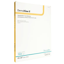 Load image into Gallery viewer, Transparent Film Dressing DermaView II™ 8 X 12 Inch Frame Style Delivery Rectangle Sterile #16812