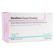 Load image into Gallery viewer, Xeroform Petrolatum Impregnated Dressing Xeroform™ Rectangle 5 X 9 Inch Sterile #24590