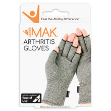 Load image into Gallery viewer, Brownmed Arthritis Glove IMAK® Compression Open Finger X-Large Over-the-Wrist Length Hand Specific Pair #A20174