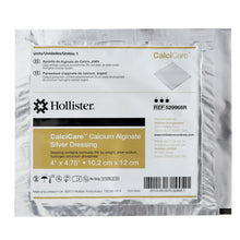 Load image into Gallery viewer, Hollister Silver Alginate Dressing CalciCare™ 4 X 4-3/4 Inch Rectangle Sterile #529968R