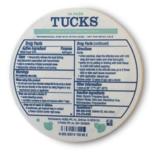 Load image into Gallery viewer, Blistex TUCKS Medicated Cooling Pads