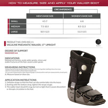 Load image into Gallery viewer, WALKER BOOT PNEUM STD #CMS-003-11