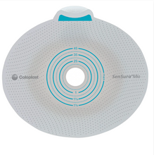 Load image into Gallery viewer, Coloplast Ostomy Barrier 10564 SenSura® Mio Flex Trim to Fit, Extended Wear Elastic Adhesive 50 mm Flange Red Code System 35 to 48 mm Opening