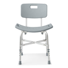 Load image into Gallery viewer, Medline Bariatric Shower Chair with Backrest and Reinforced Frame, 550 lb. Weight Capacity, #G2-102BX1