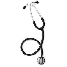 Load image into Gallery viewer, Medline Synergy Dual-Frequency Single-Head Stethoscope, Black