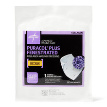 Load image into Gallery viewer, Puracol Plus Collagen Wound Dressing, 4.25" x 4.5" Fenestrated