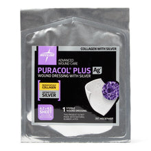 Load image into Gallery viewer, Puracol Plus Ag+ Collagen Wound Dressing with Silver, 4.25" x 4.5" inch
