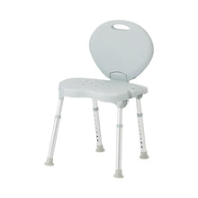 Load image into Gallery viewer, Medline Folding Shower Chair with Backrest, 300 lb. Weight Capacity, #G2-103RX1