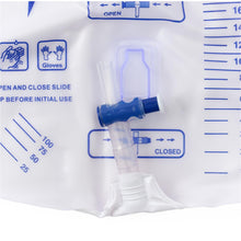 Load image into Gallery viewer, Medline Urinary Drain Bag Anti-Reflux Valve OR Sterile 2,000 mL Vinyl #DYND25205