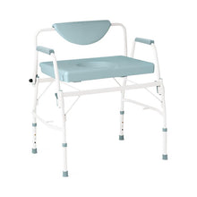Load image into Gallery viewer, Medline Steel Bariatric Drop-Arm Commode, 1000 lb. Weight Capacity #G1-400BDX1
