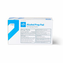 Load image into Gallery viewer, Medline Sterile Alcohol Prep Pads,. 2-Ply, Size L, 1-3/4" x 3"
