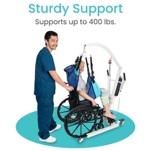Load image into Gallery viewer, Electric Patient Lift With Sling #MOB1076WHTSLG