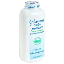 Load image into Gallery viewer, Johnson's Cornstarch Baby Powder with Aloe Vera and Vitamin E, 1.5 oz.