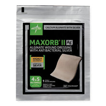 Load image into Gallery viewer, Maxorb II Silver Alginate Wound Dressing, 4" x 4.75" inch