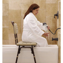 Load image into Gallery viewer, Medline Transfer Bench with Microban, 350 lb. Capacity, 350 lb. Capacity, #MDS86960ELMBH