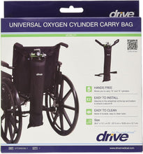 Load image into Gallery viewer, Drive DeVilbiss Oxygen Cylinder Carry Bag for Wheelchair