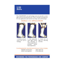 Load image into Gallery viewer, C-156 CAST PROTECTOR HALF LEG #0156