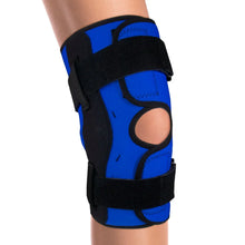 Load image into Gallery viewer, KNEE WRAP NEOP HINGED RB #0311
