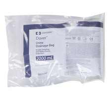 Load image into Gallery viewer, Cardinal Urinary Drain Bag Dover™ Anti-Reflux Valve NonSterile 2,000 mL Vinyl #6208
