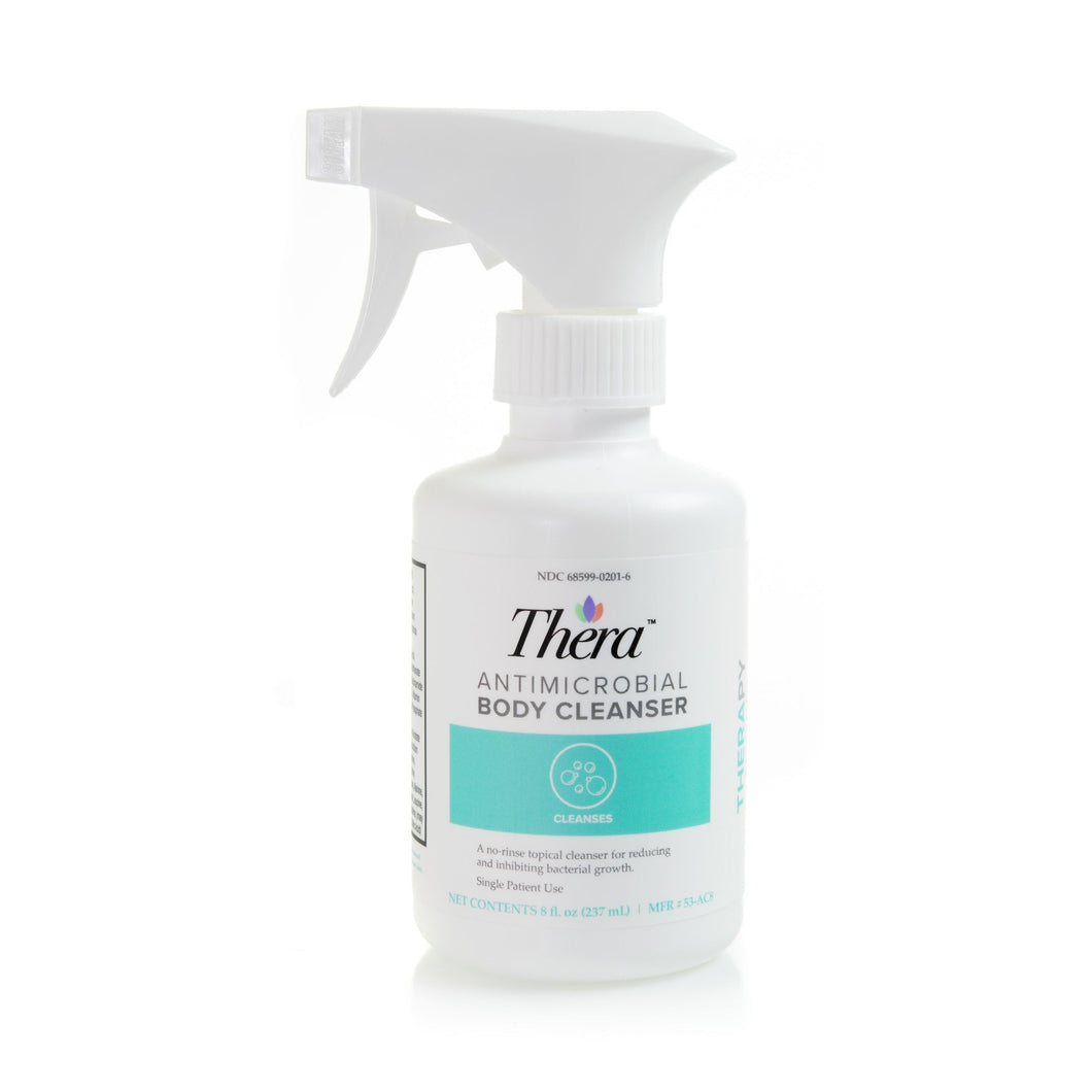 Antimicrobial Body Wash Thera® Liquid 8 oz. Pump Bottle Scented