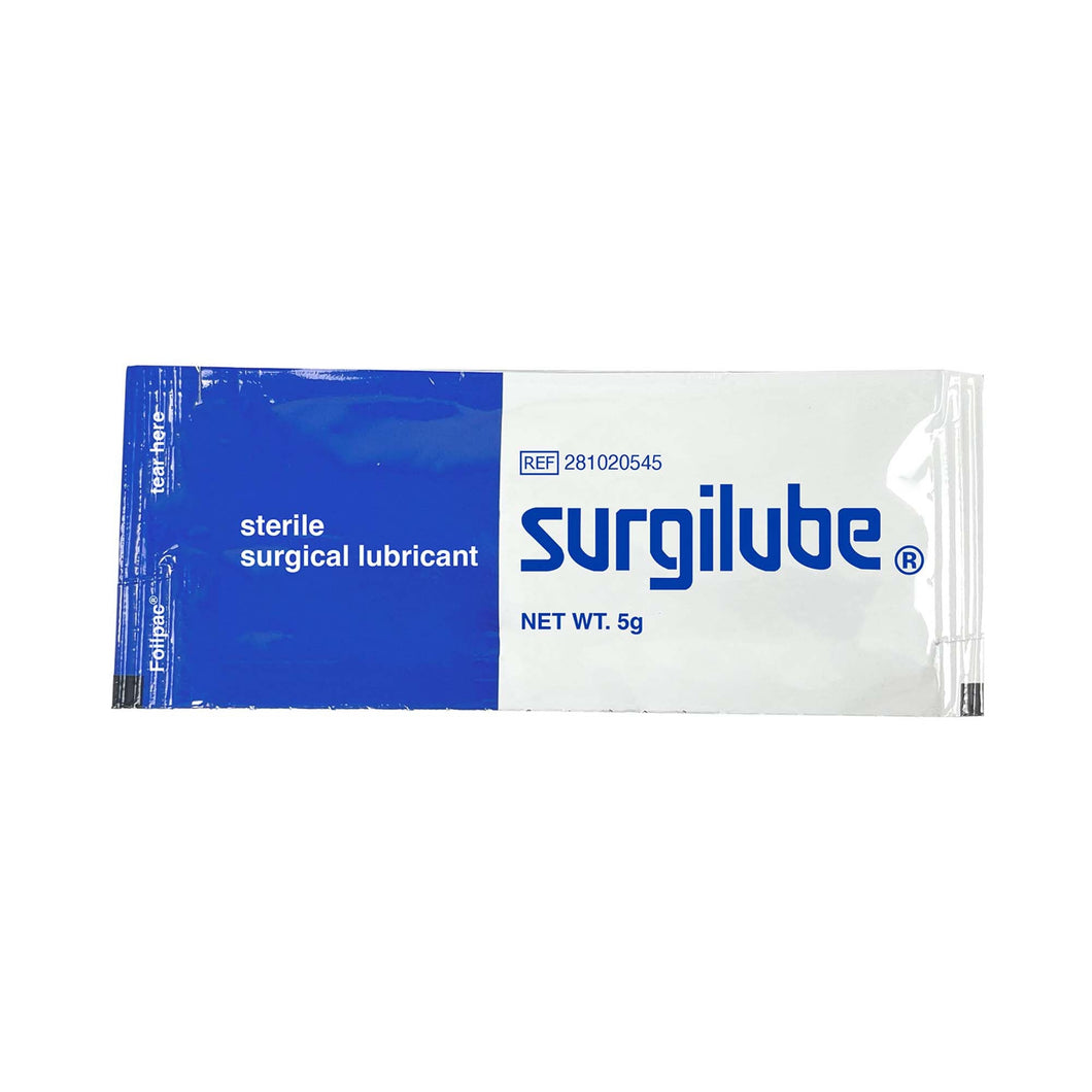 Lubricating Jelly - Carbomer free Surgilube® 5 Gram Individual Packet Sterile