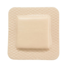 Load image into Gallery viewer, Thin Foam Dressing McKesson Lite 6 X 6 Inch With Border Film Backing Silicone Gel Adhesive Square Sterile #4874
