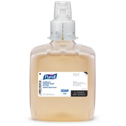 Antimicrobial Soap Purell® Healthy Soap® Foaming 1,200 mL Dispenser Refill Bottle Unscented