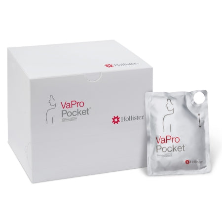 Intermittent Closed System Catheter VaPro Plus Pocket™ Tiemann / Coudé Tip 12 Fr. PVC
