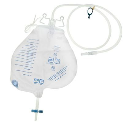 Urinary Drain Bag AMSure® Anti-Reflux Valve Sterile 2000 mL