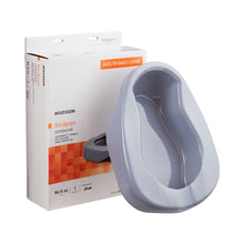 Load image into Gallery viewer, McKesson Contoured Bedpan Gray 84 oz. / 2484 mL #146-RTLPC23212
