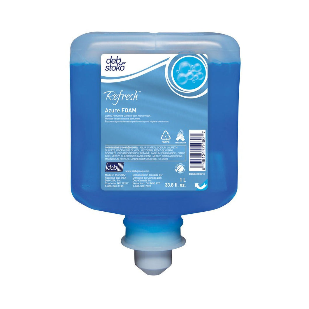 Soap Refresh™ Azure Foaming 1,000 mL Dispenser Refill Bottle Fresh Scent