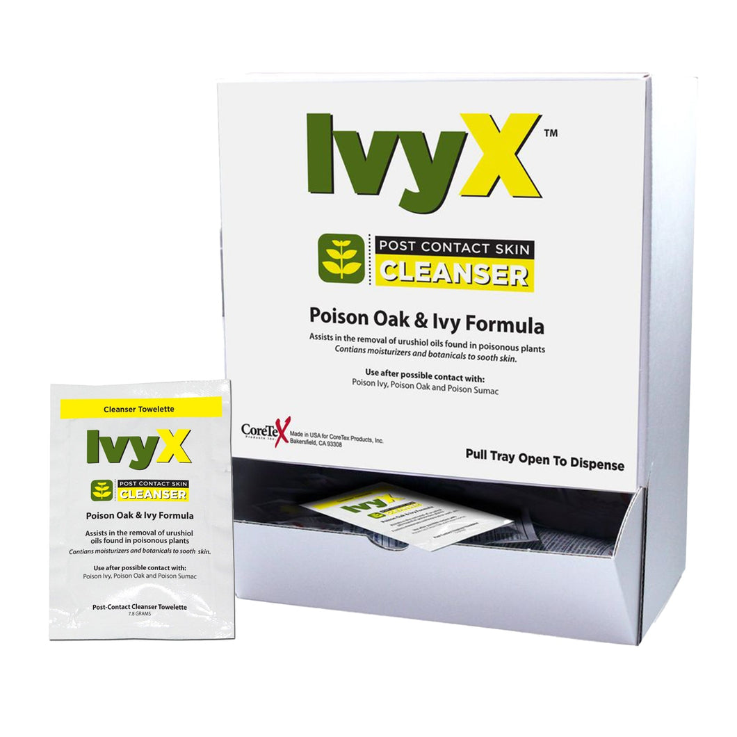 Itch Relief IvyX™ Post-Contact Towelette 25 per Box Individual Packet #84640