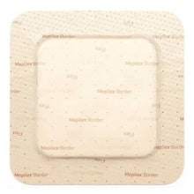 Load image into Gallery viewer, Molnlycke Foam Dressing Mepilex® Border Flex 3 X 3 Inch With Border Film Backing Silicone Adhesive Square Sterile #595200
