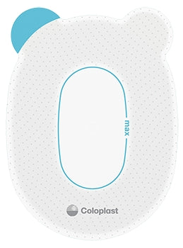 Coloplast Ostomy Barrier 18705 SenSura® Mio Baby Flex Trim to Fit, Standard Wear Adhesive without Tape 35 mm Flange Gray Code System 0 to 1-9/16 Inch Opening