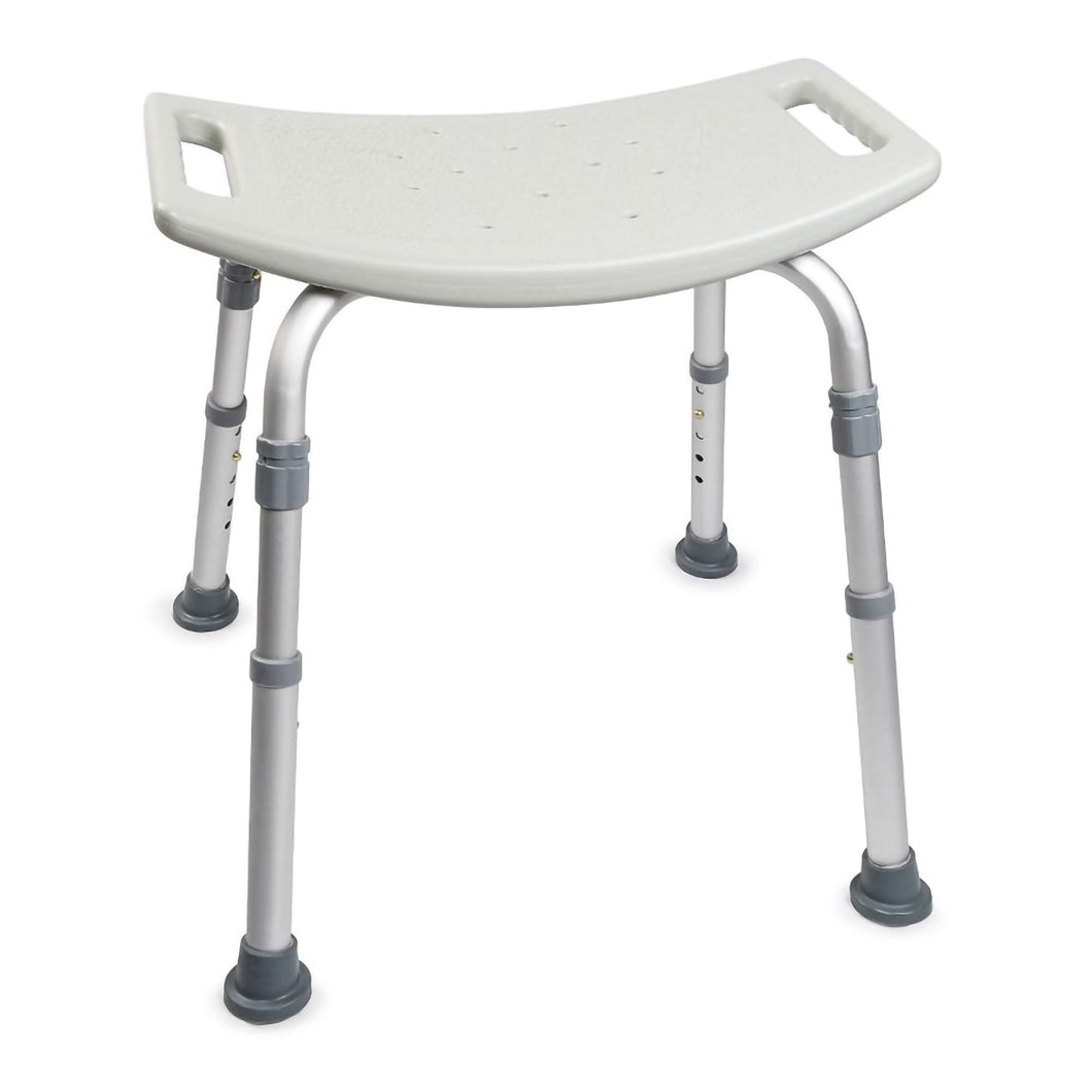 McKesson Bath Bench, Without Arms, Without Backrest, 19-1/4 Inch Seat Width, 300 lbs. Weight Capacity #146-12203KD-1