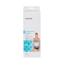 Load image into Gallery viewer, Abdominal Binder McKesson Medium / Large Hook and Loop Closure 45 to 62 Inch Waist Circumference 9 Inch Height Adult #155-79-89071
