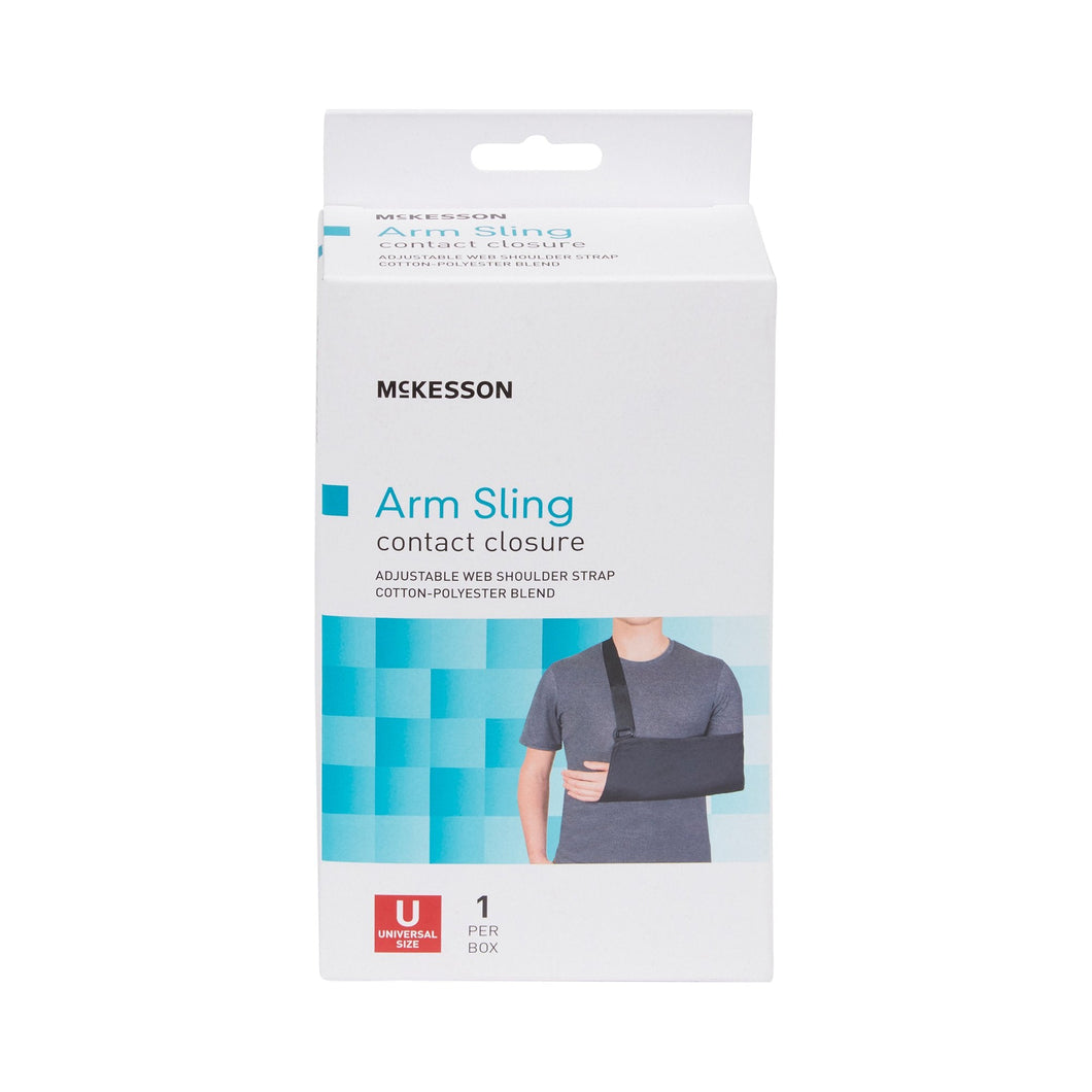Arm Sling McKesson D-Ring / Hook and Loop Strap Closure One Size Fits Most #155-79-84300