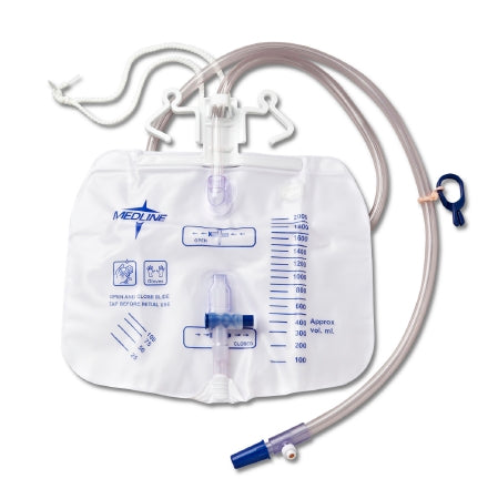 Urinary Drain Bag® Anti-Reflux Valve Sterile 2000 mL Vinyl