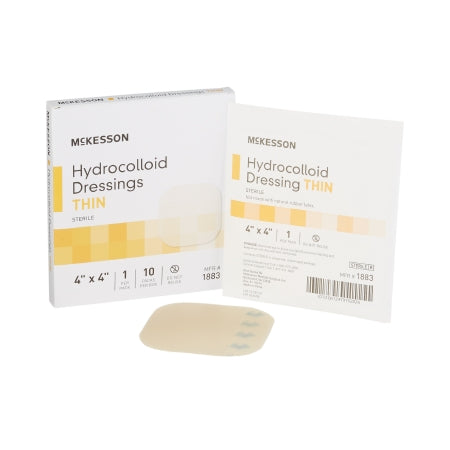 Thin Hydrocolloid Dressing Film Backing 4 X 4 Inch Square Hydrocolloid ...