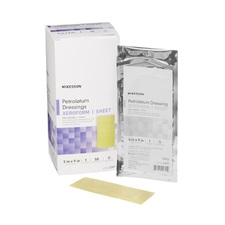 Xeroform Petrolatum Impregnated Dressing Rectangle 5 X 9 Inch Sterile