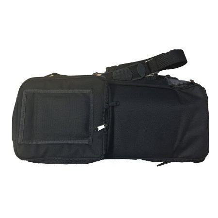 Feeding Pump Pouch Black, Capacity 1000 to 2000 mL, Pump Pocket, Outside Window, 3 X 9 X 18 Inch
