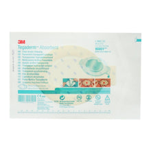 Load image into Gallery viewer, Absorbent Transparent Film Dressing 3M™ Tegaderm™ Absorbent 4-3/8 X 5 Inch Oval Sterile #90801
