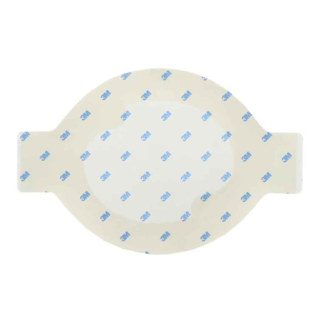 Absorbent Transparent Film Dressing 3M™ Tegaderm™ Absorbent 4-3/8 X 5 Inch Oval Sterile #90801