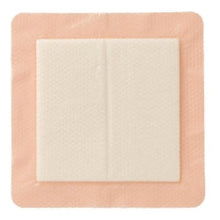 Load image into Gallery viewer, Medline Foam Dressing Optifoam® Gentle EX 6 X 6 Inch With Border Waterproof Backing Silicone Face and Border Square Sterile #MSCEX66EP

